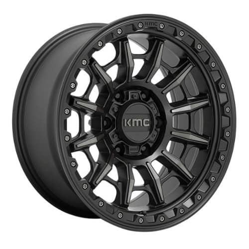 KMC KM547 Carnage Satin Black With Gray Tint (KM54768068400)