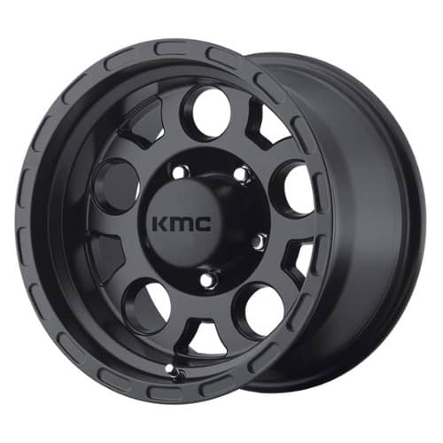 KMC KM522 Enduro 15x7 6x139.7 -6 ET 108 CB Matte Black (KM52257060706N)