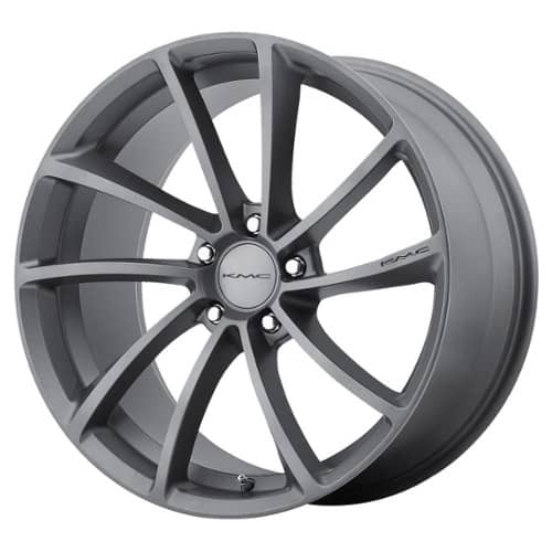 KMC KM691 Spin 19x9.5 5x112 40 ET 72.56 CB Gunmetal (KM69199556440)