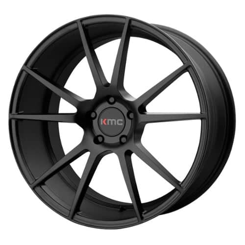 KMC KM709 Flux 20x10 5x120 40 ET 74.1 CB Satin Black (KM70921052740)