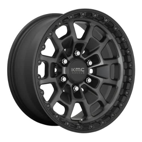 KMC KM718 Summit Satin Black with Gray Tint (KM71868077400)