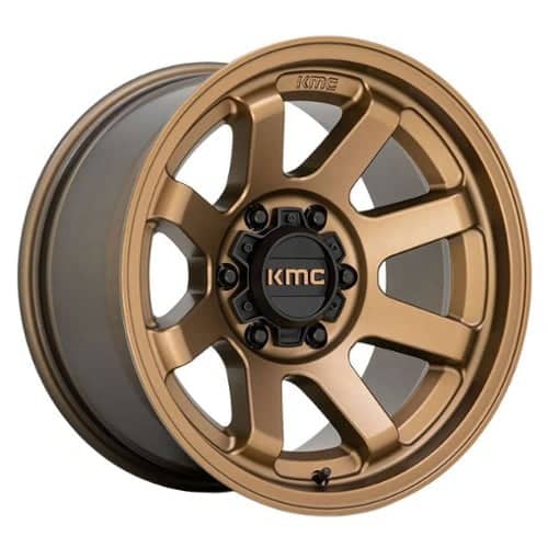 KMC KM723 Trail 16x8 6x139.7 0 ET 106.1 CB Matte Bronze (KM72368068600US)