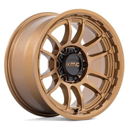 KMC KM727 Wrath 17x8.5 6x139.7 0 ET 106.1 CB Matte Bronze (KM727ZX17856800E)