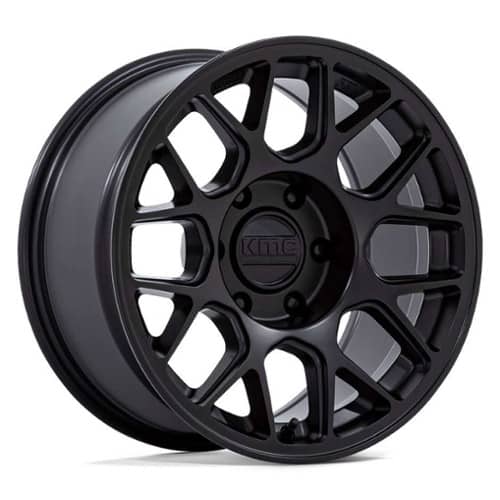 KMC KM730 Hatchet 17x8.5 6x120 25 ET 66.9 CB Black (KM730MX17857725)