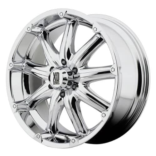 XD Series XD779 Badlands 20x9 6x139.7 -12 ET 106.3 CB Chrome (XD77929068212NA)