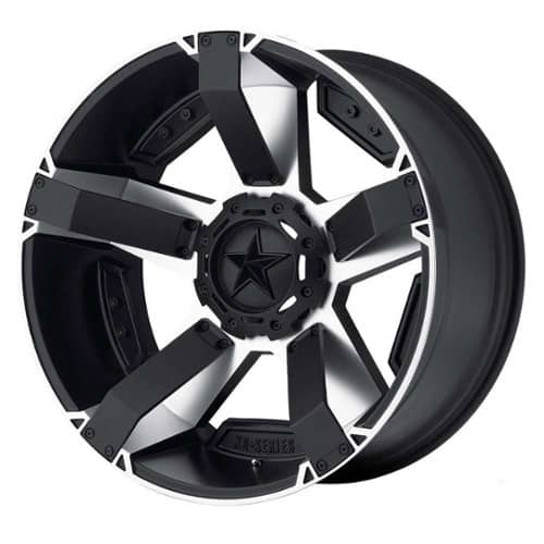 XD Series XD811 Rockstar II Black Machined hardcore truck wheel