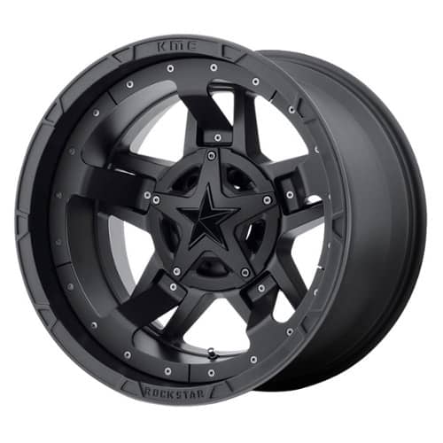 XD Series XD827 Rockstar III 17x8 Blank 5 Lug/Blank 6 Lug/Blank 8 Lug 20 ET 78.3 CB Matte Black (XD82778000720)