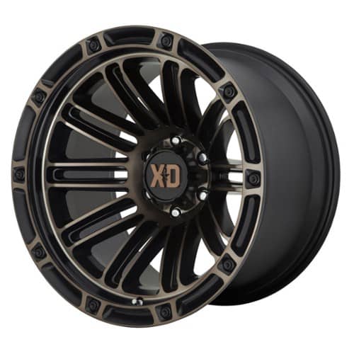 XD Series XD846 Double Deuce 20x10 6x139.7 -18 ET 106.3 CB Satin Black Dark Tint (XD84621068618N)