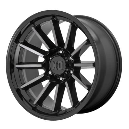 XD Series XD855 Luxe Gloss Black Machined with Gray Tint (XD85579050400)