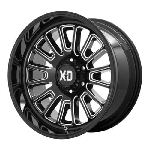 XD Series XD864 Rover 20x9 5x150 18 ET 110.1 CB Gloss Black Milled (XD86429058318)