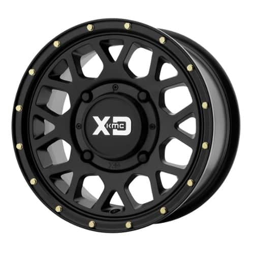 XD ATV KS135 Grenade UTV 14x7 4x156 10 ET 132 CB Satin Black (KS13547044710)