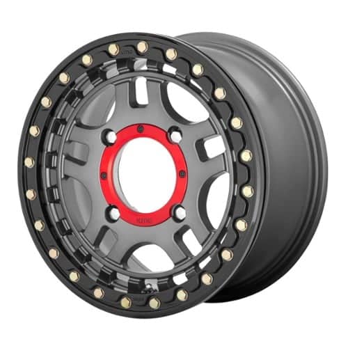 XD ATV KS240 Recon UTV Gunmetal With Gloss Black Ring (KS24047048438)