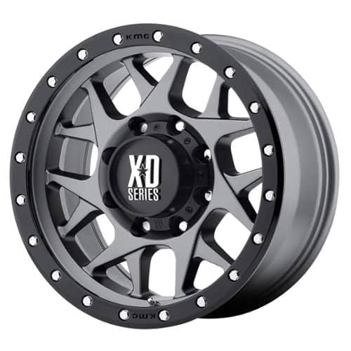 XD Series XD127 Bully Matte Gray w/Black Reinforcing Ring (XD12758055419N)