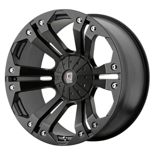 XD Series XD778 Monster 20x9 6x135/6x139.7 18 ET 106.3 CB Matte Black (XD77829067718)