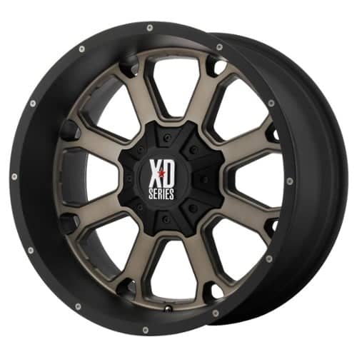 XD Series XD825 Buck 25 20x12 6x135/6x139.7 -44 ET 106.3 CB Matte Black w/Dark Tint (XD82521267744N)