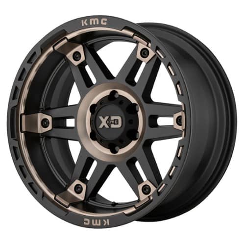 XD Series XD840 Spy II 20x9 5x127 0 ET 78.3 CB Satin Black With Dark Tint (XD84029050900)