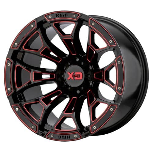XD Series XD841 Boneyard Gloss Black Milled With Red Tint (XD84129068900)