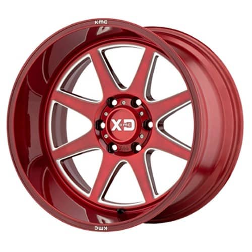 XD Series XD844 Pike Brushed Red With Milled Accent (XD84429050900)
