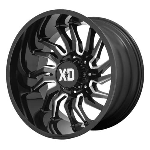 XD Series XD858 Tension 20x10 6x135 -18 ET 87.1 CB Gloss Black Milled (XD85821063318N)