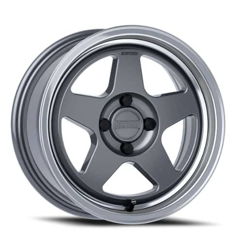 Kansei KNP 15x7 4x114.3 25 ET 73.1 CB Gunmetal (K12GM-157014+25)