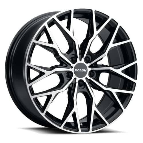 Kalon Wheels 103 Inferno Gloss Black Machined Face (103AB-1775E40)