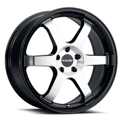 Kalon Wheels 106 Suzuka Gloss Black Machined Face (106AB-1775E35)