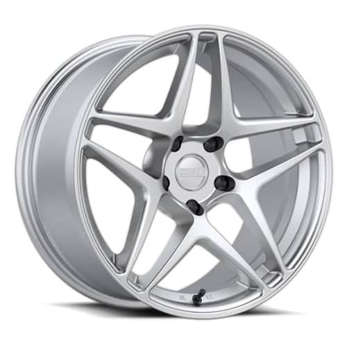 Kansei Astro 19x9.5 5x120 12 ET 73.1 CB Hyper Silver (K15H-199518+12)