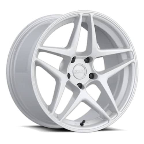 Kansei Astro 18x10.5 5x100 12 ET 73.1 CB Gloss White (K15W-181516+12)