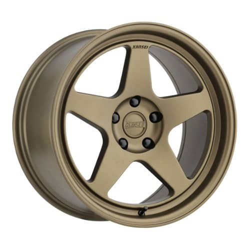 Kansei KNP 18x9.5 5x100 22 ET 73.1 CB Textured Bronze (K12B-189516+22)