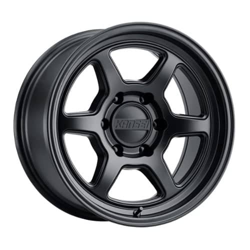 Kansei Roku Truck 17x8.5 5x127 0 ET 78.1 CB Matte Black (K14MB-78550-00)
