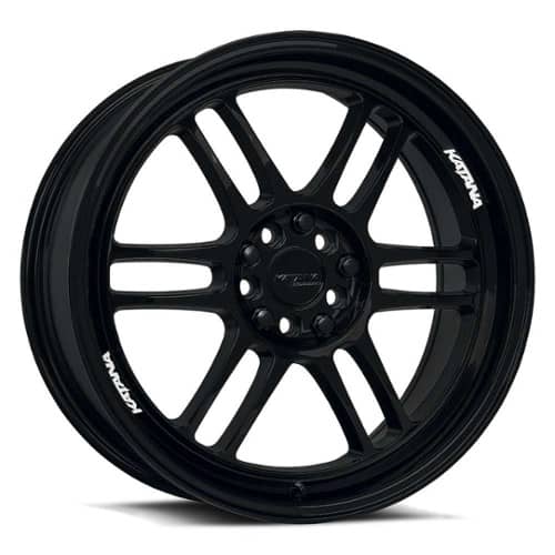 Katana Racing KR02 17x7.5 4x100 / 4x114.3 40 ET 73.1 CB Matte Black (KR02177501MB)