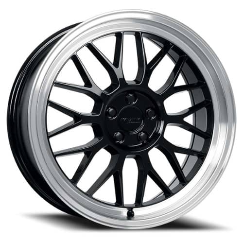 Katana Racing KR06 18x8 5x110 40 ET 65.2 CB Gloss Black/Machined Lip (KR06188051GBL)
