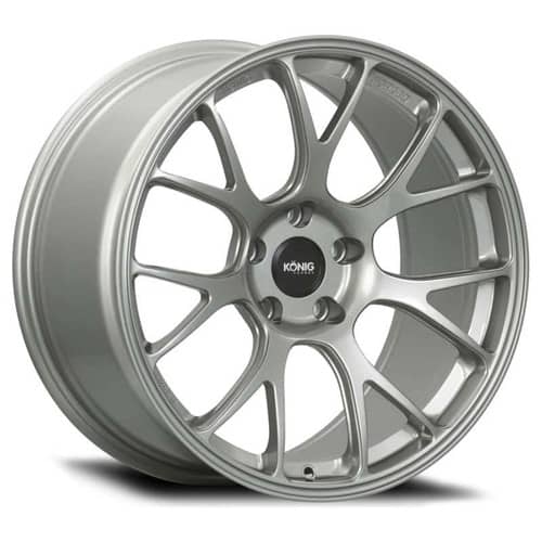Konig Forged F1M 18x9.5 5x114.3 25 ET 73.1 CB Ash Silver (F1MN851425S)