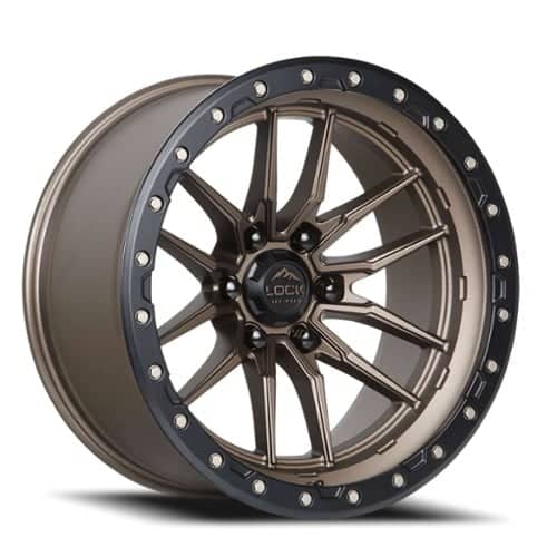 Lock Off-Road Krawler 20x9 8x170 20 ET 125.2 CB Matte Bronze (KRAWLER-2987MRMBR20)