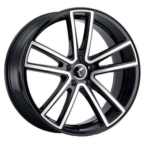 Kraze KR194 Cosmos Gloss Black with Machined Face (KR194-7831BM38)