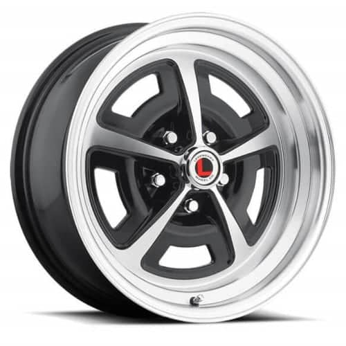 Legendary Wheels LW50 16x8 5x120.65 0 ET 72.3 CB Gloss Black / Machined (LW50-60857A)