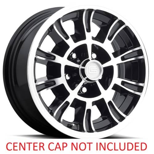 Legendary Wheels LW66 Gloss Black / Machined (LW66-50754A)