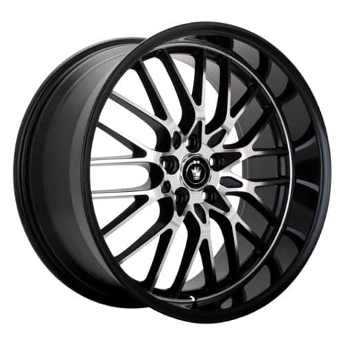 Konig Lace Gloss Black w/Machine Face (LA56D04385)