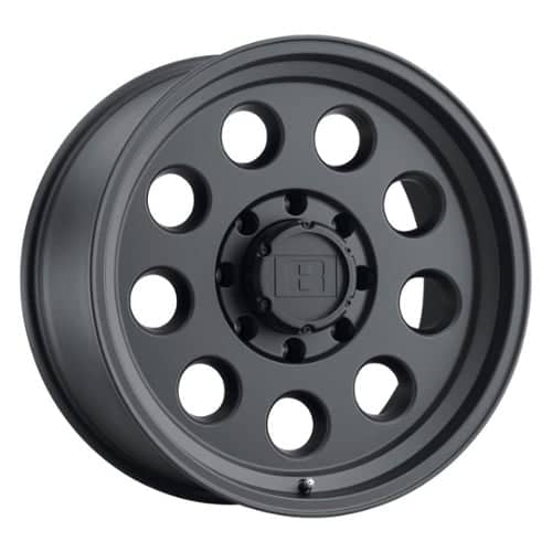 Level 8 Hauler 17x8.5 5x139.7 -6 ET 78.1 CB Matte Black (1785HLR-65140M78)