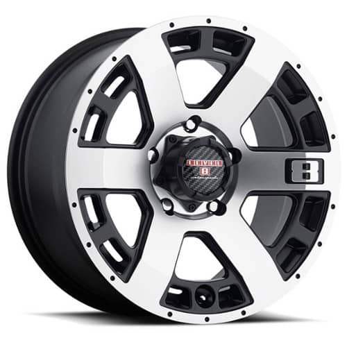 Level 8 Scorpion Gloss Black with Mirror Cut Lip (1685LSN-65114B84)