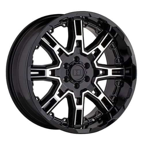 Level 8 Slingshot Gloss Black W/Machined Face (1685LST-05127B71)