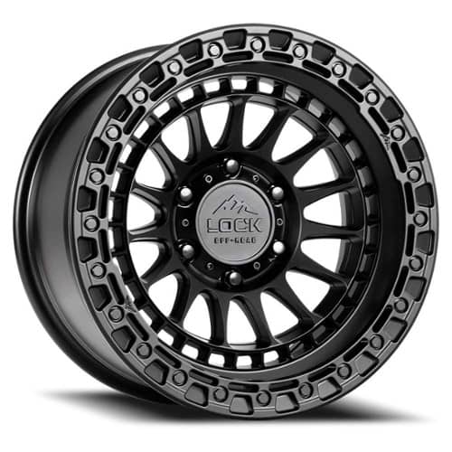 Lock Off-Road Mojave 17x9 8x180 -12 ET 124.3 CB Matte Black with Matte Black Ring (MOJAVE7988MB12N)