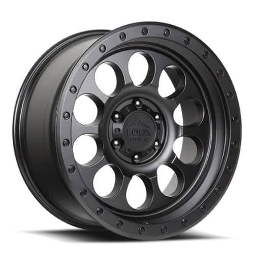 Lock Off-Road 50Cal Matte Black w/Matte Black Ring (50CAL7957MB12N)