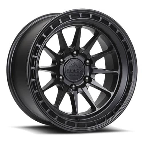 Lock Off-Road Baja Matte Black w/Matte Black Ring (BAJA7963MB12N)