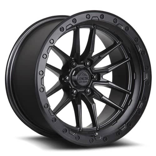 Lock Off-Road Krawler 17x9 6x139.7 1 ET 106.2 CB Matte Black (KRAWLER179069MB)