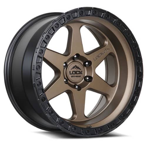 Lock Off-Road Olympus 18x9 6x139.7 1 ET 106.2 CB Matte Bronze (OLYMPUS8969MRMBR1)