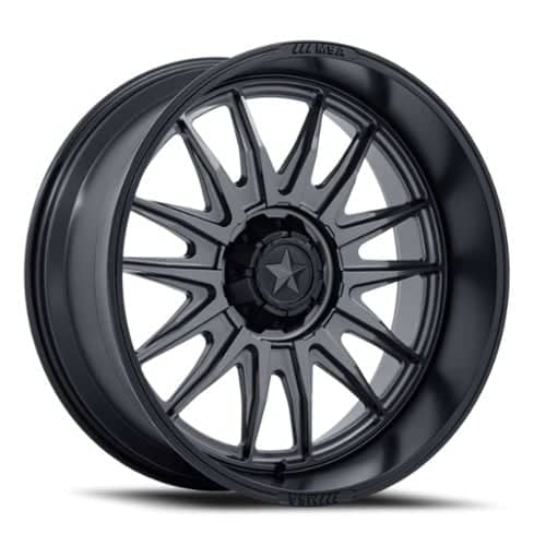 MSA Offroad M55 Commander UTV 15x7 4x137 10 ET 110.1 CB Matte Gunmetal (MA055AB15704A10)
