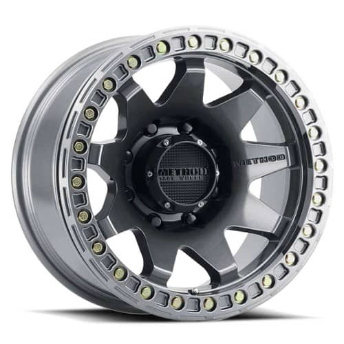 Method MR108 17x9 8x170 -44 ET 130.81 CB Gloss Titanium (MR10879087844B)