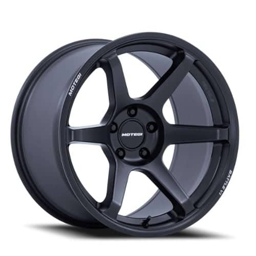 Motegi MR160 Battle VI 18x8.5 5x100 30 ET 56.15 CB Matte Blackbird Metallic (MR160MX18855M30)