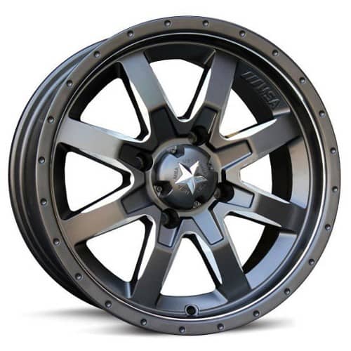 MSA Offroad M25 Rocker Milled Satin Black (M25-04710M)